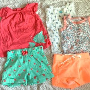 3 month summer clothes baby girl